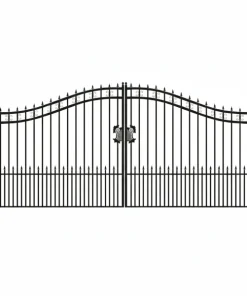20 ft Wrought Iron Driveway Gate
